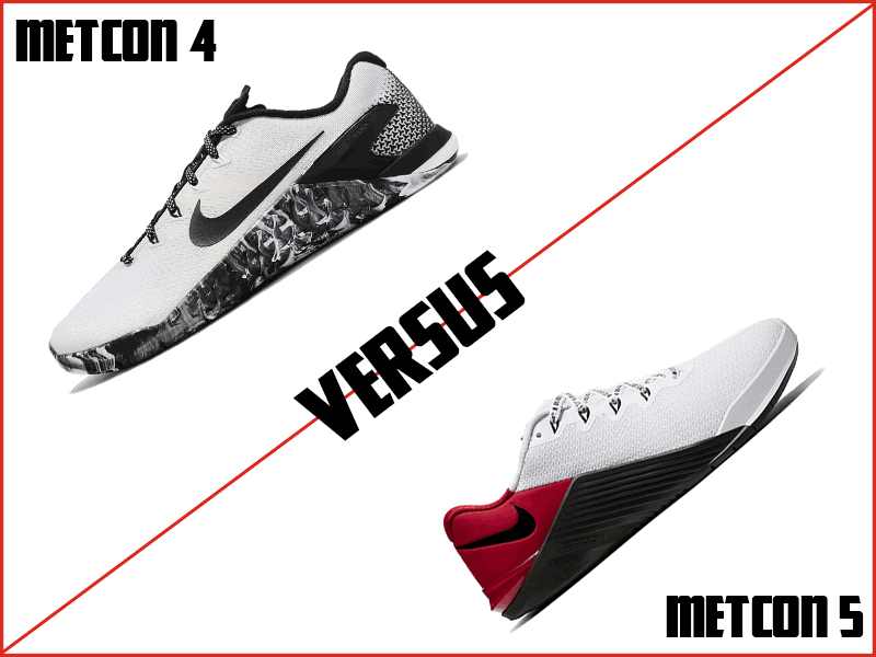 Nike Metcon 4 vs. 5 Review - Old School 